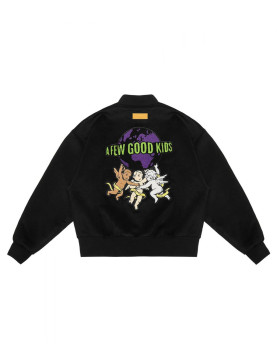 A Few Good Kids Varsity Wool Logo Jacket