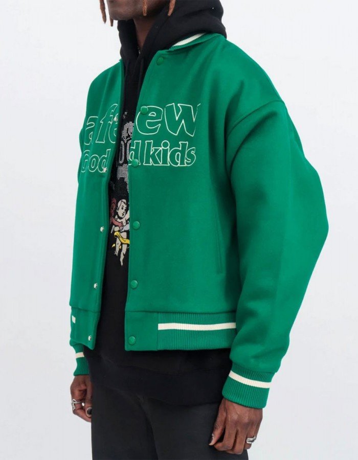A Few Good Kids Varsity Wool Logo Jacket