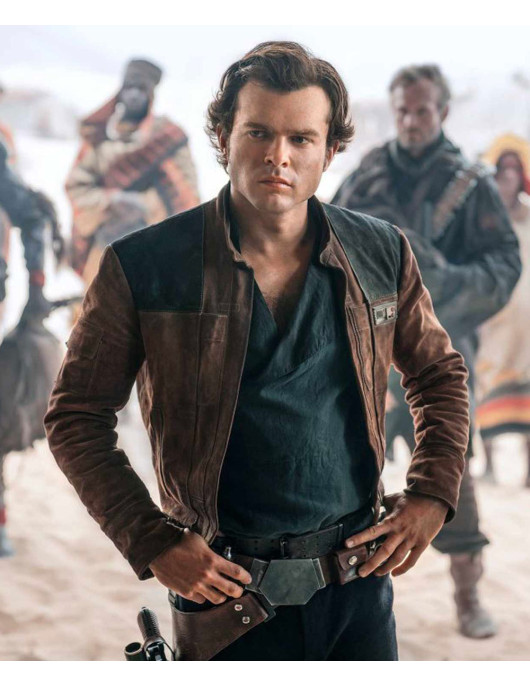 A Star Wars Story Han Solo Suede Jacket Costume