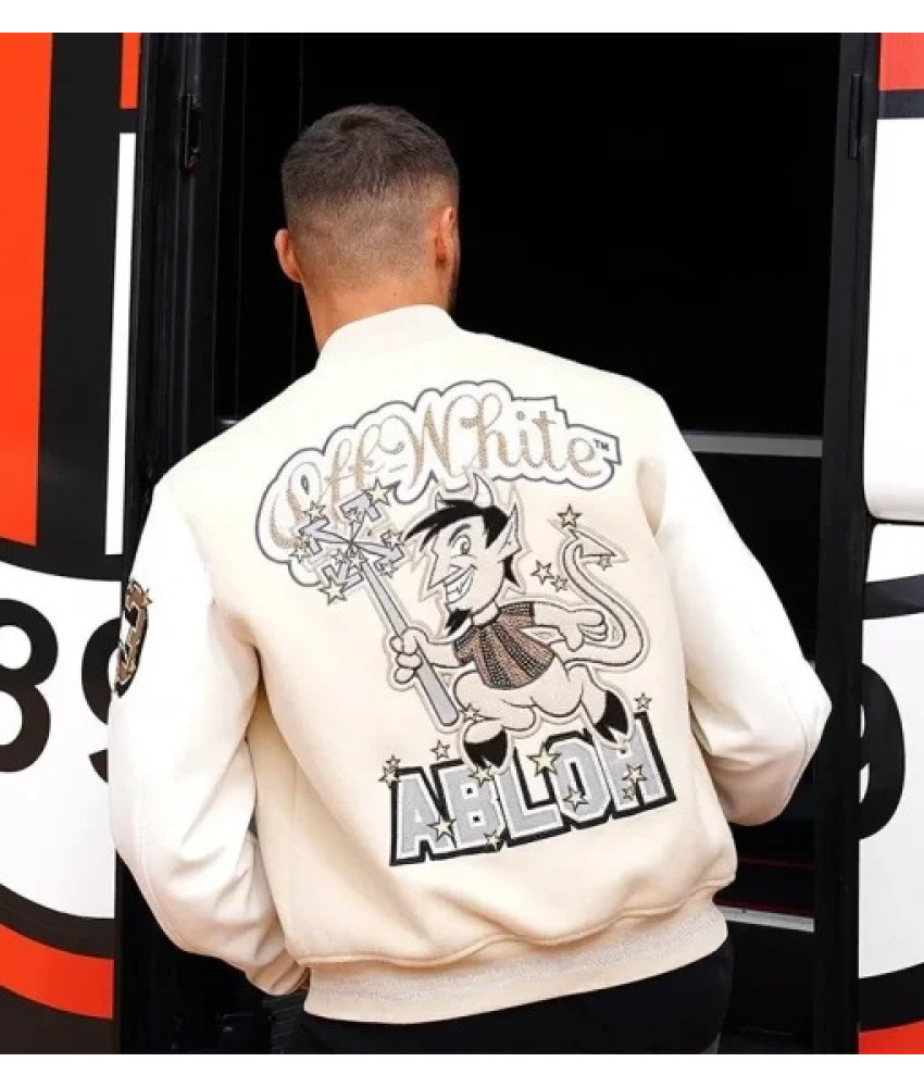 AC Milan Off White Jacket