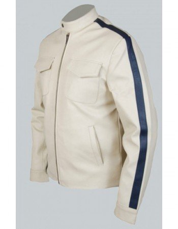 Aaron Paul Need For Speed White Jacket