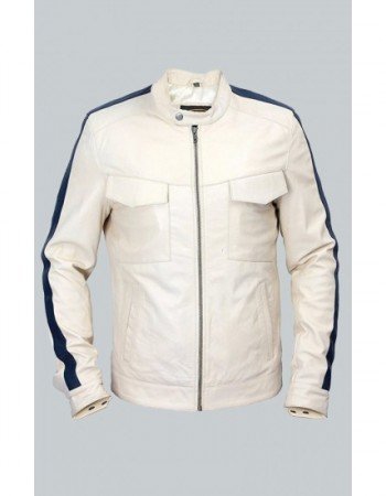 Aaron Paul Need For Speed White Jacket