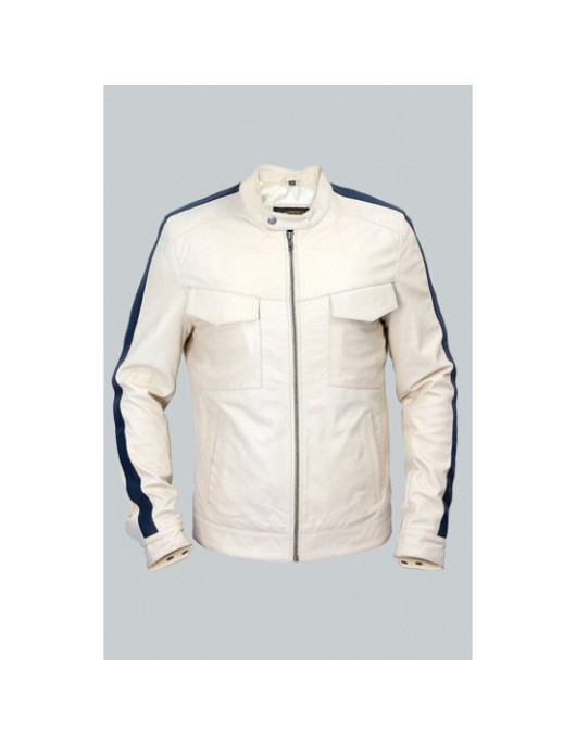 Aaron Paul Need For Speed White Jacket
