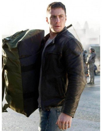 Aaron Taylor-Johnson Godzilla Leather Jacket
