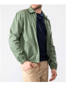 Adam Sandler Hustle Beige Cotton Jacket