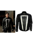 Agents of Shield Black Leather Jacket