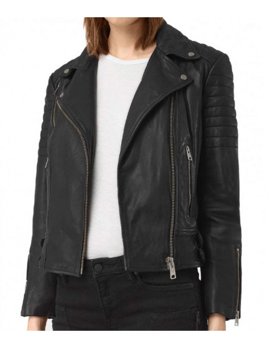 Agents of Shield Chloe Bennet Biker Leather Jacket