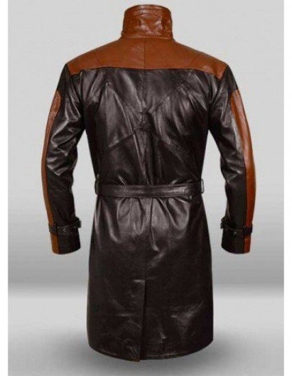 Aiden Pearce Watch Dog Leather Trench Coat