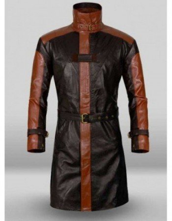 Aiden Pearce Watch Dog Leather Trench Coat