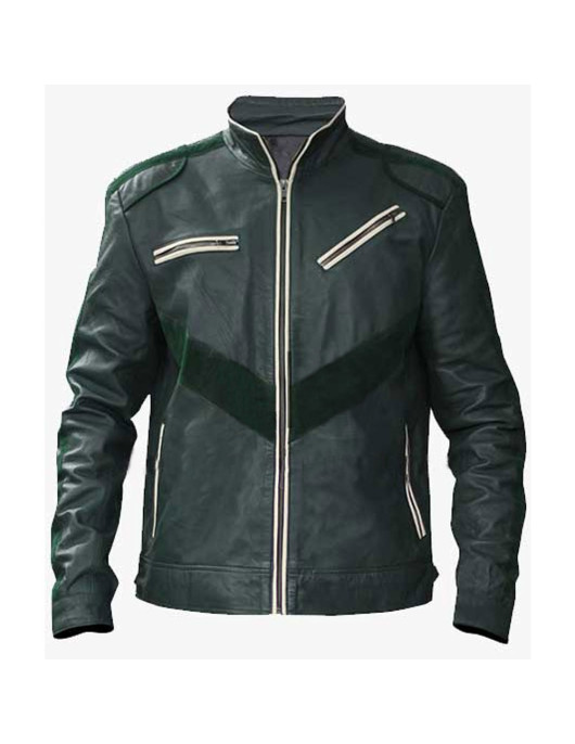 Ajay Ghale Far Cry Green Leather Jacket