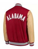 Alabama Crimson Tide Red Letterman Jacket