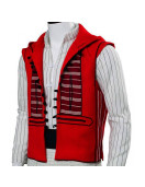 Aladdin Mena Massoud Red Hood Vest