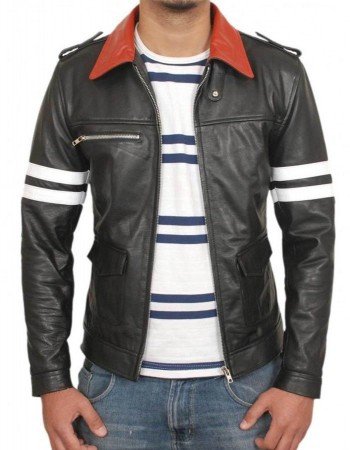 Alex Prototype Black Leather Jacket