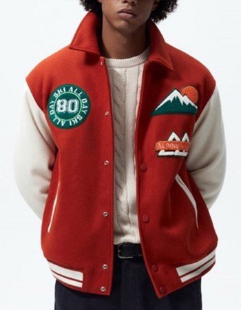 All Day Ski 80 Varsity Jacket