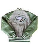 American Flag Philadelphia Eagles Varsity Jacket