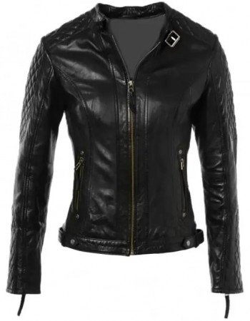 American Skull Bikers Leather Jacket