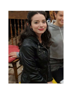 Amityville Apt. Serena Kashmir Leather Jacket