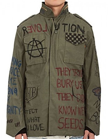 Anarchy Blend M-65 Field Green Cotton Jacket