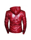 Arrow Arsenal Red Hooded Jacket