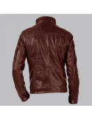 Arrow John Diggle Brown Leather Jacket