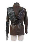 Arrow Malcolm Merlyn Leather Coat