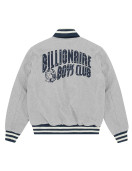 Astro Billionaire Boys Club Gray Varsity Wool Jacket