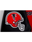 Atlanta Falcons Retro Classic Rib Wool Varsity Jacket