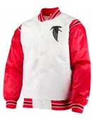 Atlanta Falcons Starter Red and White Jacket