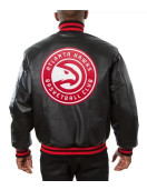 Atlanta Hawks Leather Jacket