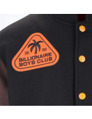 BBC Patch-detailed Button-Up Varsity Jacket