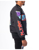 BLACK MUTANT BOMBER JACKET