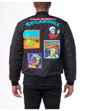 Black Mutant Bomber Jacket 