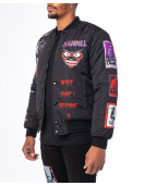 BLACK MUTANT BOMBER JACKET