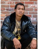 BMF 2021 Demetrius ‘Lil Meech’ Flenory Leather Jacket