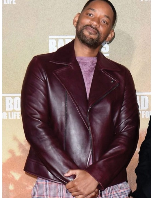 Bad Boys for Life Premier Will Smith Leather Jacket