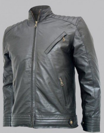 Silver Legacy Black Leather Jacket