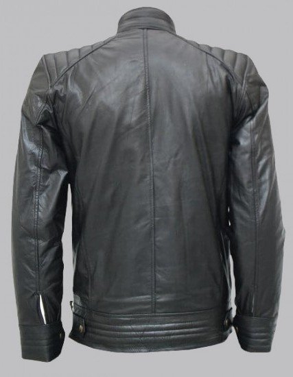 Bourne Legacy Black Leather Jacket Bourne Legacy Black Leather Jacket