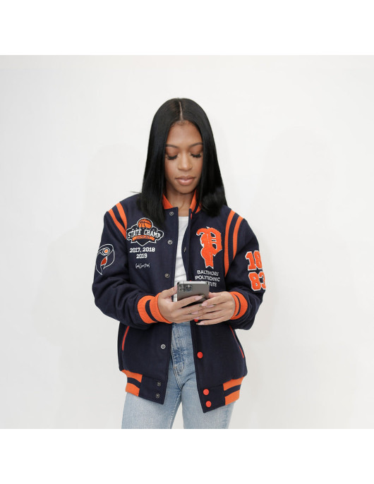 Baltimore Polytechnic Institute Unisex Varsity Jacket