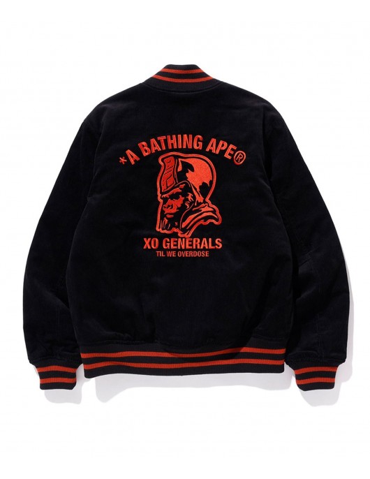 Bape A Bathing Ape XO Generals Varsity Jacket