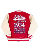 Baseball Philadelphia Stars 1934 Red Varsity Jacket