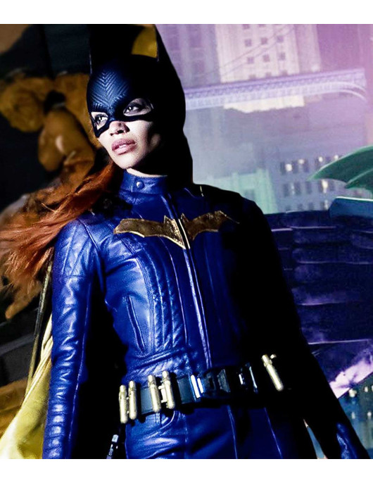 Batgirl Leslie Grace Leather Jacket Costume