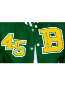 Baylor Collegiate University Green and White Jacket