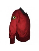 Baywatch Men's Red Lifeguard Cotton Bomber Jacket