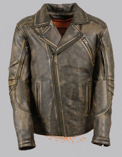 Beltless Brown Leather Motorcycle Jacket Beltless Brown Leather Motorcycle Jacket