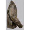 Beltless Brown Leather Motorcycle Jacket Beltless Brown Leather Motorcycle Jacket