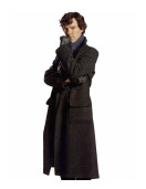 Benedict Cumberbatch Sherlock Grey Trench Coat Costume