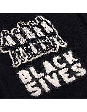 Black Fives Basketball Varsity Jacket