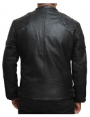 Black Leather David Beckham Jacket