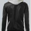 Bomber Mens Slim Fit Black Biker Jacket Bomber Mens Slim Fit Black Biker Jacket