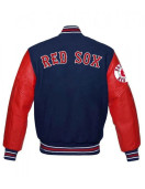 Boston Red Sox MLB Varsity Red and Blue Jacket